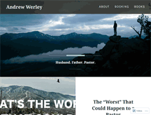 Tablet Screenshot of andrewwerley.com